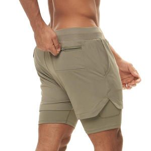 Shorts de sport pour hommes en gros, décontractés, pour l'été, shorts de gym personnalisés à prix abordable, fabriqués au Pakistan - Product Image 5