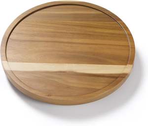 Organizador Giratorio de Madera de Acacia para Cocina, Bandeja Giratoria para Armario, Despensa y Mesa - Product Image 1