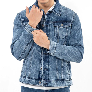 Most Comfortable Custom Color Men Denim Jacket With Cheap Quality Price In Wholesale Price Denim Jacket - Product Image 4