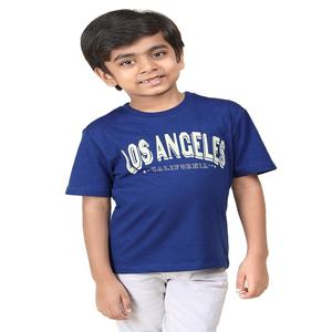 Boutique Clothing's 100% Cotton Boy's Camiseta de cuello redondo Ropa informal en diferentes métodos de impresión Venta a granel - Product Image 1