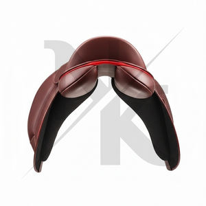 Silla de montar inglesa de alta calidad para salto, de cuero genuino con estructura de madera, cómoda y duradera. Productos de carreras de caballos ingleses de la India. - Product Image 4