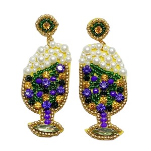 Otros Pendientes de Botón Estilo Bohemia con Forma de Flor, Joyería Clásica para Mujer, para Bodas - Product Image 4