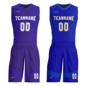 Custom Sublimated Basketball Uniform Set Teamname 00 V-Neck Sleeveless Moisture Wicking Mesh Fabric Adult Unisex - Product Image 1