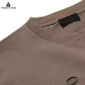 Wholesale Fashionable Men Distressed T-<b>Shirt</b> Outdoor Use Casual Wear New Design 100% Cotton Distressed T-<b>Shirt</b> For Men - Product Image 3