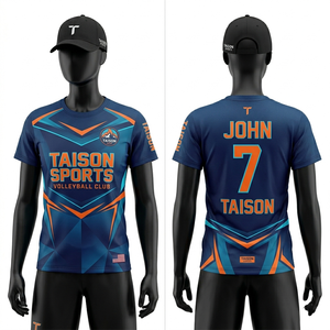 เสื้อวอลเลย์บอลหญิง 190 GSM ผ้าโพลีเอสเตอร์ซับเหงื่อ สีแดงเลือดหมู แต่งสีชมพูแบบตัดต่อ  รับสั่งทำแบบ Sublimation - Product Image 6