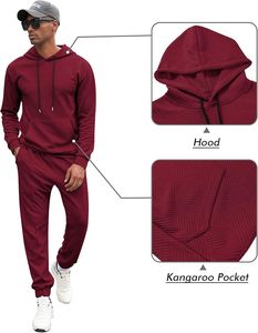 Conjunto Deportivo de Alto Rendimiento para Hombre con Diseño Atlético Moderno, Chaqueta Deportiva Ligera y Pantalones Deportivos a Juego - Product Image 4