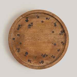 Plateau de service en bois de manguier, fait main, plateau de service en bois naturel, plateau de service pour aliments, plateau de service pour la cuisine, la salle à manger, les collations - Product Image 1