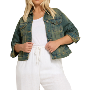 Chaqueta Vaquera para Mujer Talla Grande, Tela al por Mayor de la Mejor Calidad, Personalizable, Muestra Gratuita - Product Image 5