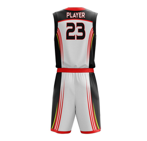 Men Basketball Uniform Set Custom Sublimation Jersey Shorts Breathable Quick Dry Team Sportswear OEM Private Label Manufacturer - Product Image 2