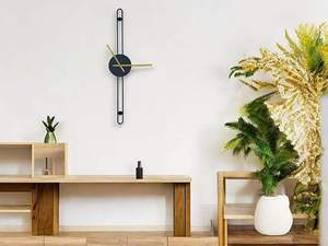 Horloge murale moderne de luxe style Art Déco, horloge décorative pour salon, chambre, bureau, décoration intérieure à prix avantageux - Product Image 6