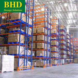 ระบบชั้นวางสินค้าแบบปรับได้สำหรับพาเลท ชั้นวางของอุตสาหกรรมสำหรับงานหนัก ชั้นวางแบบซ้อนได้เคลือบสีฝุ่น - Product Image 5