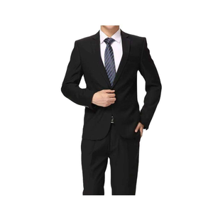 Costume d'affaires trois pièces grande taille pour homme, pantalon, veste et gilet formels tissés pour le bureau et les mariages - Product Image 2
