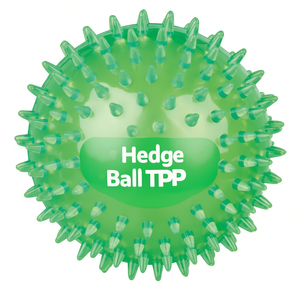 Balle hérisson en caoutchouc thermoplastique TPR 12 cm, jouet interactif pour animaux de compagnie - Product Image 3