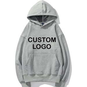 เสื้อฮู้ดผู้ชายสีดำ ผ้าฝ้าย 100% เฟรนช์เทอร์รี่ แขนยาว ทรงปกติ ผ้าถัก ใส่ได้ในฤดูใบไม้ผลิ ผ้าไม่ยับ - Product Image 5