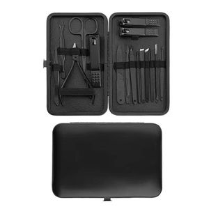 10 in 1 Stainless Steel <b>Nail</b> Kit with <b>Case</b> Portable Professional Durable Manicure Tools Set for Adults Classic Style - Product Image 2