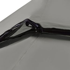 Gazebo e Pergola con Tettoia 10x10ft Avorio 2T - Product Image 6