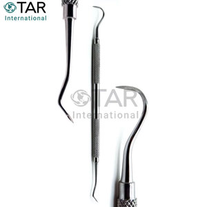 Director de Ligaduras Dentales de Doble Extremo, Herramientas Elásticas para Aplicación de Ortodoncia, Instrumentos Médicos de Ortodoncia de Acero Inoxidable - Product Image 4
