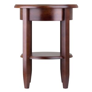 Concord tavolo rotondo da soggiorno con cassetto e ripiano Design elegante - Product Image 5