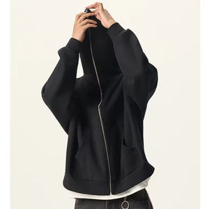 Fabricants OEM pas chers, vente en gros de sweats à capuche unisexes de haute qualité, sweats à capuche pour hommes avec fermeture éclair intégrale, sweats à capuche décontractés pour hommes, fabrication de sweats à capuche. - Product Image 1