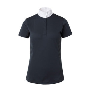 Nouvelle Blouse Équestre Bleue Légère pour l'Entraînement Équestre 2026-27 – Hauts d'Équitation d'Été pour Femmes – Vente en Gros - Product Image 1