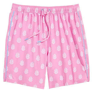 Pantalones Cortos Deportivos para Hombre, Sublimados Personalizados, Transpirables, de Malla Floral, Secado Rápido, 100% Poliéster, Estilo Urbano, Diseño Gráfico con Logotipo - Product Image 1