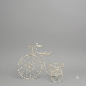 Support à plantes vintage en fer forgé, 3 niveaux, revêtement époxy, porte-pot de fleurs en métal pour décoration de jardin extérieur - Product Image 1