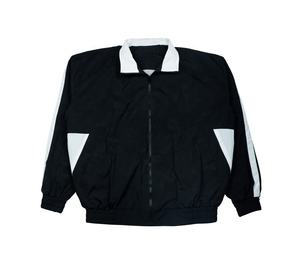 Chaqueta Cortavientos Impermeable de Nailon Arrugado Personalizada de Alta Gama, con Bloques de Color, Cremallera, Informal, de Verano, Cortavientos, Talla Grande, con Capucha - Product Image 1