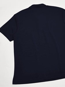 T-shirts à manches courtes pour hommes de haute qualité OEM Polos décontractés respirants avec impression de logo personnalisé Motif solide - Product Image 6