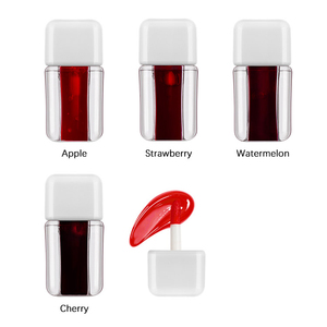4 Fruit Shades <b>Lip</b> Tint, Long-Lasting Stain Liquid <b>Lip</b> Gloss for Natural Flush & All-Day Wear - Product Image 3