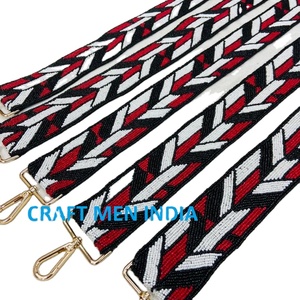 ล่าสุดสายลูกปัดทำด้วยมือสำหรับผู้หญิงกระเป๋า Crossbody ลายดาวและกระเป๋าตอนเย็นที่มีการปักโซ่ตกแต่งผ้าใบซับใน - Product Image 2