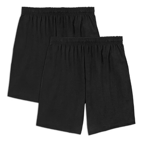 Pantalones Cortos Casuales de Verano para Hombre, Ligeros y Transpirables, con Cordón Ajustable, Cintura Media, Tejido de Punto, Logotipo Frontal, Spandex/Poliéster - Product Image 2