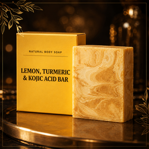 Custom Formula Lemon Turmeric Kojic Acid Cleansing Bar for Face and Body Wholesale Private Label Beauty <b>Soap</b> Supplier Supplier - Product Image 4