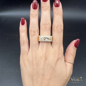 Couverture de bague Oura en argent sterling 925, élégante et protectrice, accessoire de bijouterie pour bague connectée, à porter au quotidien, cadeaux de mode pour femmes - Product Image 1