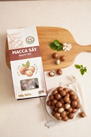 Noyaux de macadamia entiers fraîchissants en vrac, texture croustillante, collation, noix de macadamia brutes du Vietnam, durée de conservation de 12 mois, à essayer absolument