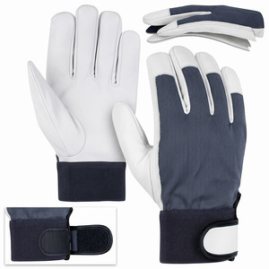 Gants de jardinage en cuir de chèvre, durables, antidérapants, résistants, doux, confortables, ignifuges, résistants à l'abrasion et à la chaleur - Product Image 3