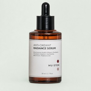 Sérums pour le soin de la peau coréens K-Beauty Mustem Anti-Oxidant Radiance Serum 50ml Fabriqué en Corée Tocophérol - Product Image 3
