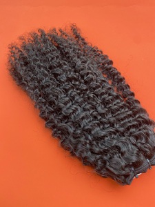 CDYHAIRVN Cheveux vietnamiens/brésiliens, tissage de cheveux bouclés crépus birmans, mèches de cheveux vierges bruts, extensions de cheveux bruts - Product Image 3