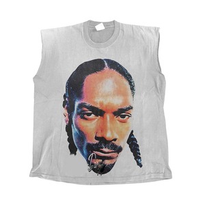 Mens Sleeveless Tee 240 GSM Heavy Cotton Oversize Fit Graphic Print Custom <b>Logo</b> 100% cotton T-shirt for men loose fit printed - Product Image 2