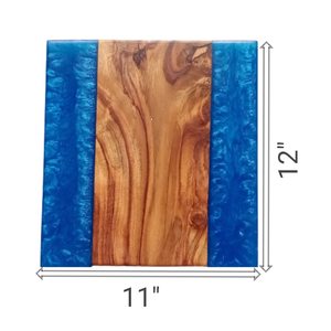 Durable Resin Coated <b>Wooden</b> Chopping Board Sturdy and Reliable for Vegetables Food Preparation in Kitchens - Product Image 4
