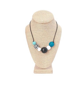 New Released Wedding Gifted Round Shaped <b>Beads</b> <b>Wooden</b> Necklace Chunky Fashion Necklace <b>Wooden</b> Necklace <b>Bracelet</b> Earrings Jewelry - Product Image 1