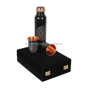 ขวดทองแดงและชุดแก้วเคลือบพิมพ์ลายตัวอย่างเหมาะสำหรับทุกโอกาสตัวอย่างฟรีมีหลายสไตล์ - Product Image 5