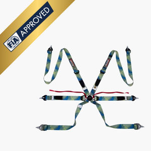 Arnés de Carreras TBRACING ULTRA-D de 2 Pulgadas, 6 Puntos, FIA 8853-2016, con Hebilla de Bloqueo Rápido Patentada en Taiwán, Sistema de Correas de Seguridad, OEM ODM - Product Image 2