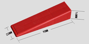 Espaciador de azulejos de plástico de diseño moderno, venta directa de fábrica, prácticos Clips de sistema de nivelación de azulejos para accesorios de azulejos de suelo, embellecedor - Product Image 2