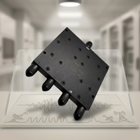 Meilleur diviseur de puissance RF 4 voies 2-18 GHz 20W CW 18dB Isolation ±5 °   Équilibrage de phase pour la distribution de signal micro-ondes