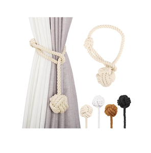 Sujetadores de Cortina de Algodón al por Mayor, Abrazaderas para Cortinas, Clips de Cuerda Tejida para Ventanas de Hoteles - Product Image 4