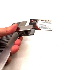 ASB INSTRUMENTS Support de perruque professionnel en acier inoxydable mat argenté de haute qualité, fixation robuste, logo personnalisé - Product Image 4