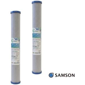 Filtre à eau en bloc de carbone, cartouche écologique, filtres de 20 pouces, filtration haute performance - Product Image 1