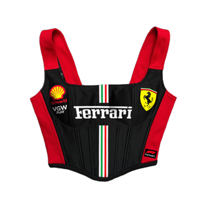 Breathable Casual Summer Fashion Women Short Halter <b>Collar</b> CAMIS Bows <b>Lace</b>-up Spandex/Nylon Appliques Racing Motorcycle Street - Product Image 2