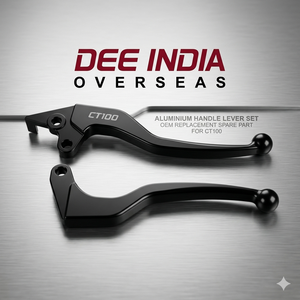 Levier de frein et d'embrayage pour moto CT100 |   Ensemble de leviers à poignée en aluminium, pièce de rechange OEM - Product Image 3