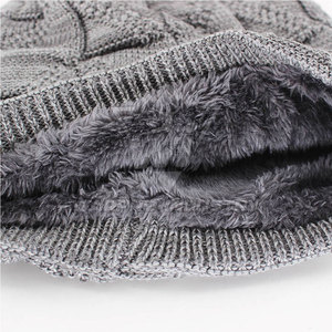 Custom Beanie <b>Hats</b> Soft Knitted <b>Hat</b> Breathable Warm <b>Winter</b> Headwear Casual Daily Outdoor Wear - Product Image 5